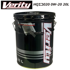 Verity HQGR020 0W-20 20L SP GF-6A y[ xeB  ԗp eiX GWIC 0W20