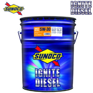 Ki SUNOCO IGNITE DIESEL 5W-30 5W30 DH-2F DL-0 20L y[ XmR S fB[[ԗpGWIC
