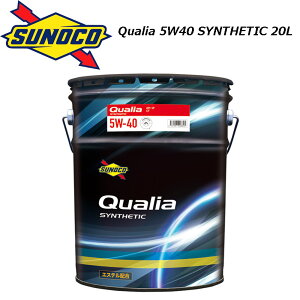 Ki  XmR Qualia 5W-40 5W40 SP 20L y[ VZeBbNGWIC SUNOCO NIA s N