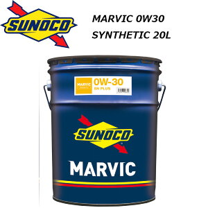 Ki  XmR MARVIC 0W-30 0W30 SN PLUS 20L y[ VZeBbNGWIC SUNOCO }[BbN