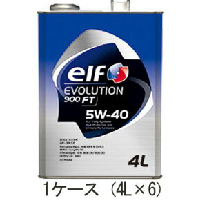 Ki elf Gt EVOLUTION 900 FT 5W-40 5W40 4L 1P[Xi4L×6j SN CF ^[{ RzCGW A B [bp Y