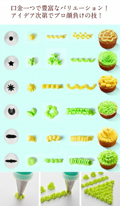 楽天市場 シリコン絞袋2点 クリーム用口金32個セット 生クリーム ホイップ 口金 セット 製菓 絞り口金 絞り金 細い 太い デコレーション 絞り 搾り クリーム ステンレス 星 渦 平たい 製菓 ケーキ フラワー 花 土台 絞り袋 口割れ リーフ バラ ギザギザ 細かい デザート