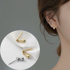 ピアス ドロップ 涙 雫 しずく 小さい シンプル 軟骨 金属アレルギー シルバー 小さめ ミニ シルバー925 アレルギー対応 20G 仕事用 小さいピアス シンプルピアス セカンドピアス 軟骨ピアス