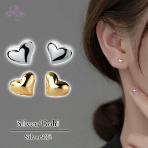 ピアス ハート つけっぱなし 小さい 極小 シンプル 軟骨 金属アレルギー シルバー 小さめ シルバー925 アレルギー対応 20G 仕事用 小さいピアス 極小ピアス つけっぱなしピアス シンプルピア