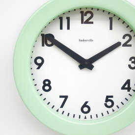 デッドストック baskerville バスカビル イギリス製 掛け時計 スモールキッチン キッチンクロック