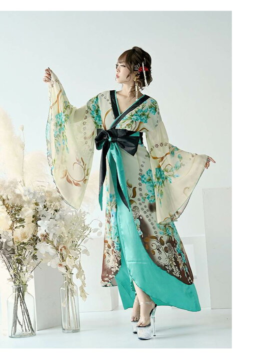 楽天市場】【楽天1位】花魁 コスプレ 花魁コスプレ 衣装 着物ドレス  