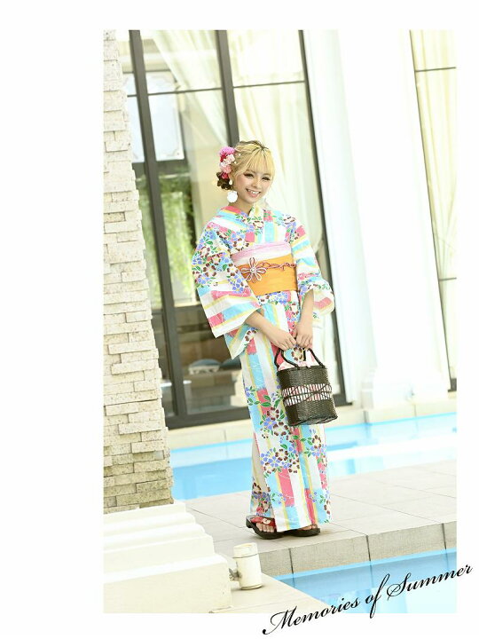 楽天市場 決算セール中 浴衣 セット レディース ゆかた 帯 下駄 キャバ ピンク 水色 楽ちん 作り帯 簡単 簡単着付け ブランド 女性 女 かわいい 大人 ファッション 男ウケ 花柄 浴衣セット レトロ 古典 モダン 夏祭り 祭り まつり 涼しい 30代 代 あす楽