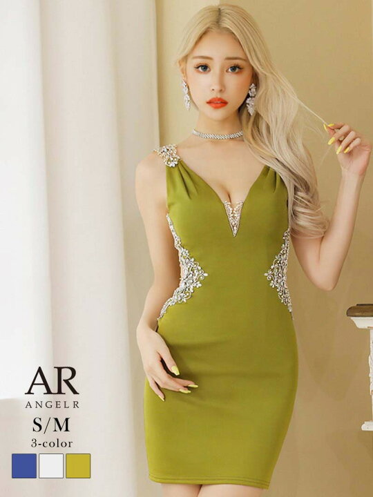 楽天市場】AngelR エンジェルアール キャバ ドレス キャバドレス ミニ 