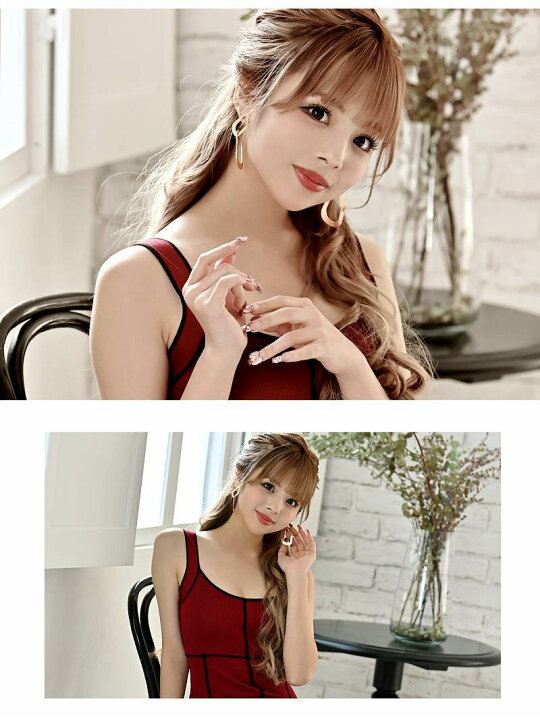 楽天市場】【メール便対応】キャバ ワンピース ワンピ キャバ  