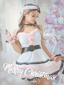 サンタ コスプレ サンタコスプレ サンタコス クリスマスコスプレ クリスマス 衣装 サンタ衣装 コスプレ衣装 コスチューム クリスマス衣装 キャバサンタ キャバ コンパニオン イベント パーティー 仮装 体型カバー ピンク かわいい 露出少なめ ギャル 豪華 あす楽 送料無料