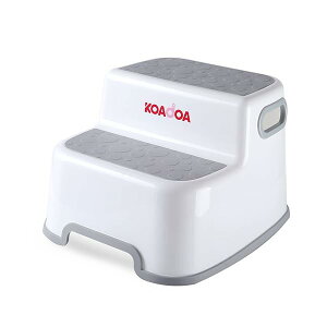 子ども 踏み台 子供 トイレ台 幼児 2段 ステップ 手洗い 洗面所 洗面台 風呂台 滑り止め (グレー)