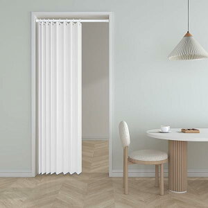 間仕切りカーテン のれん 断熱保温 1cmオーダー可 おしゃれ アコーディオンカーテン 防音 冷気 間仕切り パタパタカーテン 無地 形状記憶 部屋 目隠し 遮光遮像 シャワーカーテン 防水 防カ