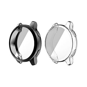 �y2������zGarmin(�K�[�~��)Venu 2/vivoactive 4 45mm��p�P�[�X �K�[�~�� Venu 2 �J�o�[ �\�t�g TPU�ގ� �҂�����Ή� �C�菝�h�~ �y�� �h�Ռ� Garmin Venu 2 �ی�P�[�X �o���p�[�i�N���A+�u��