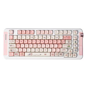 136�L�[����PBT�L�[�L���b�v Dye Sub MOA Profile Keycaps ��61/64/87/104/108 Cherry Mx�X�C�b�`�ɑΉ����J�j�J���L�[�{�[�h (Pink)
