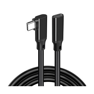 USB C to USB C 延長ケーブル【4K@60Hz映像出力】 PD100W/5A USB3.2 Gen2*2標準 20Gbps高速転送E-Markerチップ,Surface、MacBook Pro/Air、iPad Pro、Pixel、および