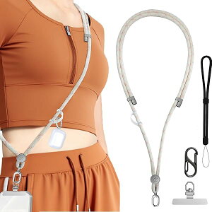 2025新開発多用途・丈夫さ スマホストラップ 斜めがけ首掛け肩掛け 携帯ストラップ スマホ ョルダー iphone ストラップ 長さ調節可能ネックストラップ ショルダー スマホ iPhone 16 15 14 13 12 pro ma