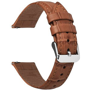 クイックリリース 時計バンド 時計ベルト 20mm 22mm に対応 竹本革 バンド スマートウォッチ バンド スマートウォッチ ベルト腕時計ストラップ レディース メンズ プレゼント レザーバンド 22mm