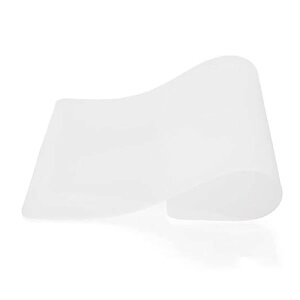 シリコンシート シリコンマット 40*30cm 1枚 洗える ツール キズ防止 滑り止め ホワイト (40*30CM)