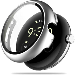 Google Pixel Watch 2/Pixel Watch 1 p P[X ی KXtB ̌^ PC+TPEގ d\ Sʕی ^ ϋv ȒP ϏՌ Ή Google Pixel Watch 2/1یP[X 