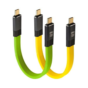 2×0.2M 100W Type C ZP[u 20Gbps ] USB-C to USB-C tbgP[u8K@60HZ rfIуf[^BiPhone 16/15 V[YAiPadAMacbook Air/ProAGalax