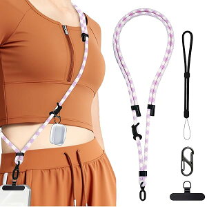 スマホストラップ 斜めがけ首掛け肩掛け 携帯ストラップ スマホ ョルダー iphone ストラップ 長さ調節可能ネックストラップ ショルダー スマホ iPhone 16 15 14 13 12 pro max Android xiaomi galax