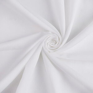 コットンポリエステル 布 生地 T/Cブロード シーチング 無地 約150cmx200cm 1枚 手作り DIY 裁縫 手芸 贈り物 (白い, 2M)