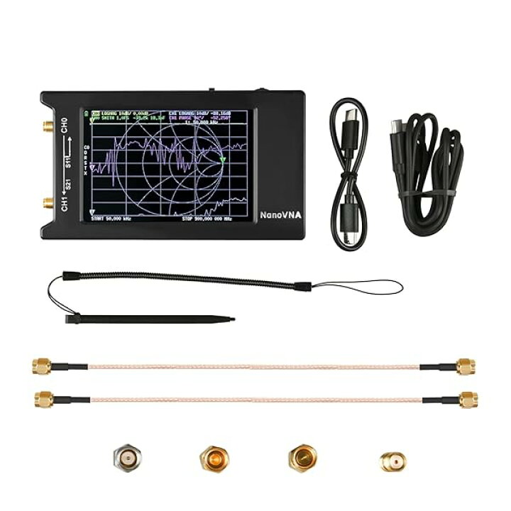 楽天市場】NanoVNA-H4 ベクトルネットワークアナライザー50KHz-1.5GHz  