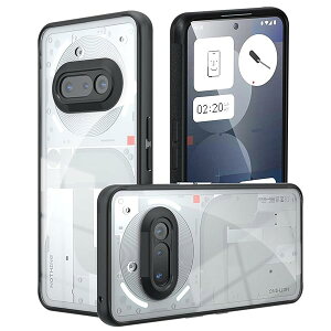 For Nothing Phone 3A P[X NA ϏՌ TPU+PCf Jo[ Sʕی ^ ibVO Phone i3A) Ή ΂ݖh~ C菝ɋ ی یP[X ()