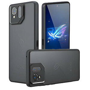 For ROG Phone 9/9 Pro p P[X ϏՌ ϋv ~ wh~ ϖh~ ČRKi Sʕی TPU+PCf y ROG 9/9 Pro Jo[ (ubN)