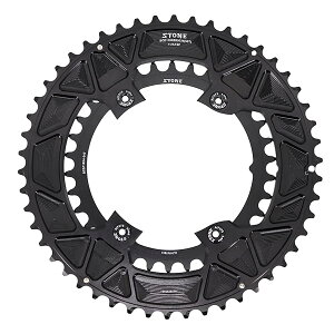 Stone 110bcd �_�u���T�[�N���`�F�[�������O Shimano 105 R7100 UT R8100 DA R9200 ���[�h�o�C�N�p 46-32T,48-33T,50-34T,54-40T,52-36T,53-39T (46T-32T)