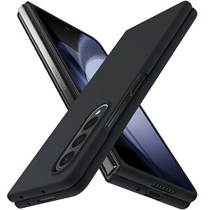 Galaxy Z Fold4 �P�[�X ���^ �l�C �y�� ���΂ݖh�~ SC-55C SCG16 �X�}�z�P�[�X �Ռ��z�� PC�f�� �V���v�� �n�[�h �T���X�� �����Y�ی� �Ռ��z�� �ϋv �l�C �g�уJ�o�[ �u���b�N -15-ZFOLD4-14TS