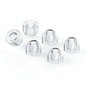 SeaSnail イヤーピース 音質向上 イヤホンピース 高級LSR 液体シリコン製 イヤーチップ 医用シリコン 耐久性 イヤピース 高遮音性 カナル型用 TWS対応 4.5〜6.5mm内径 L M S サイズ選択 (SeaSnail, S)