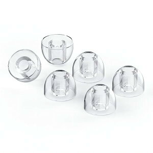 SeaSnail イヤーピース 音質向上 イヤホンピース 高級LSR 液体シリコン製 イヤーチップ 医用シリコン 耐久性 イヤピース 高遮音性 カナル型用 TWS対応 4.5〜6.5mm内径 L M S サイズ選択 (SeaSnail, M)