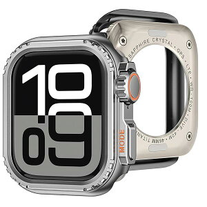 for Apple Watchケース 46mm/45mm/44mmアップルウォッチカバー 亜鉛合金素材 瞬時にApple Watch Ultraに変身する series 10/ultra2/ultra/9/8/7/SE/6/5/4 アップルウォッチ保