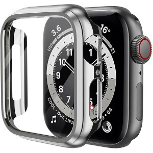 for Apple Watch �P�[�X AppleWatch Series 6/SE3/SE2/SE/5/4 40mm �p ��̌^ �S�ʕی� �ϋv�� ���h�~ Apple Watch 6/SE3/SE2/SE/5/4 40mm�Ή� ���{���Ɏq�� ��d�\