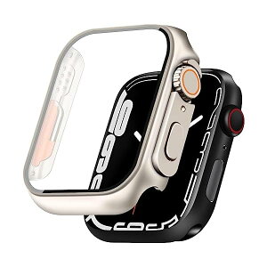 for Apple Watch P[X 40mm 41mm 44mm 45mm Ή ƌ݊ b Ultra V[Y̊Oςɕϊł܂ KXtB ̌^ apple watch p Jo[ AbvEHb` P[X h~ Ϗ