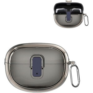ZLAbNNAP[X Bose Ultra Open Earbuds ΉA\tgTPUیϏՌBose Ultra 0openCzP[XJo[AXgbvL[`F[t (Clear Gray)