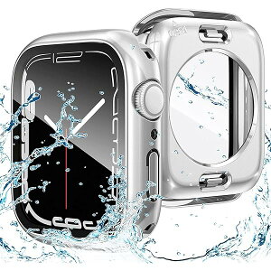 for Apple Watch �P�[�X 360�x�S�ʖh�� �o���h ���j�E�X�|�[�c��p �K���X�t�B���� ��̌^ applewatch�p �J�o�[ 360�t���{�f�B�h�� �A�b�v���E�H�b�` �P�[�X Apple Watch Series6/SE3/SE2/SE
