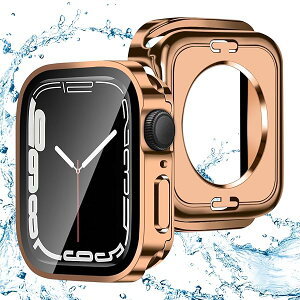 y2024ǃfz Ή AbvEHb` Jo[ 41mm IP68 hP[X 360 3DpGbWfUC bLH AbvEHb`9/8/7 P[X Apple Watch 9/8/7 P[X Ή Apple Watch Jo[