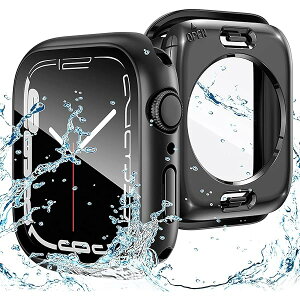 for Apple Watch P[X 360xSʖh oh jEX|[cp KXtB ̌^ applewatchp Jo[ 360t{fBh AbvEHb` P[X Apple Watch Series 11/10 46mm