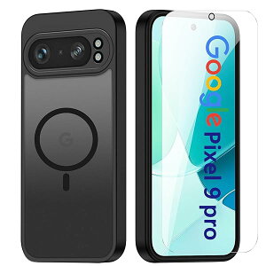 MagSafeΉ Google Pixel 9 Pro P[X + KXtB }bgdグ  }Olbg O[OsNZ9 Pro P[X PC+TPU ~ wh~ ČRMILKi ϏՌ ϋv Sʕی ΂݂Ȃ 