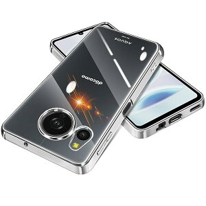 AQUOS R8 �P�[�X �N���A �y�� ���^ ���ϖh�~ �A�N�I�X R8 �J�o�[ ���� SH-52D SH-R80 �Ή� �X�}�z�P�[