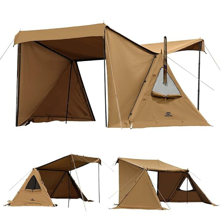 楽天市場】GOGlamping G・G PUP 2.0パップテントTC 1人用 【メッシュ 