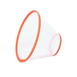 Alien Pet エリザベスカラー 犬用 猫用 透明 軽量 適度な硬さ ベル型 可愛い ソフト マジックテープ式 皮膚病 傷口保護 去勢手術 避妊 介護用 小型/中型/大型犬用(XS)