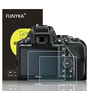 �yNikon D3400 D3500 D3300 ��p�z 2���Z�b�g �����K���X�t���ی�t�B���� Nikon D3500 D3400 D3300 �Ή� ��