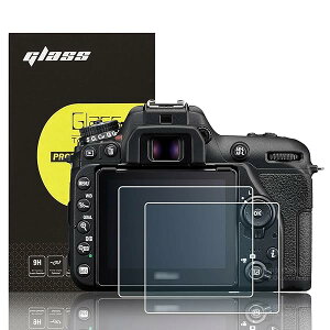 �yNikon D3400 D3500 D3300 ��p�z 2���Z�b�g �����K���X�t���ی�t�B���� Nikon D3500 D3400 D3300 �Ή� ��