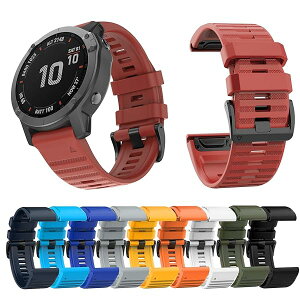 26MM 22MM �o���h for �K�[�~�� Fenix 7/7X�����p�V���R���� �x���g�Ή��K�[�~�� Approach S60 S62 MARQ For