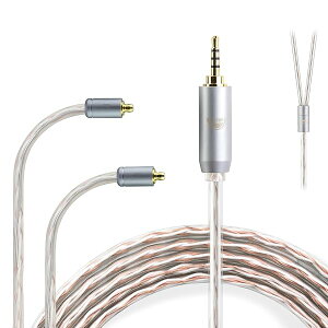 okcsc JBX ���P�[�u�� Pentaconn Ear�R�l�N�^ �C���z���P�[�u�� �C���z���E�w�b�h�z���p Acoustune�p HS1790TI�EHS1750CU�EHS1697TI�EHS1677SS���ɓK�� OFC 4�c ����1.2m 2.5mm