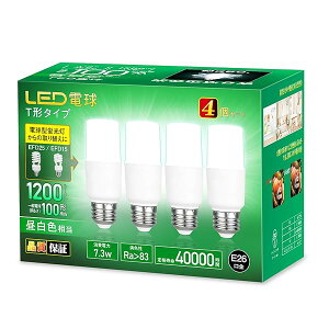 LED�d�� 100W�`���� T�`�^�C�v E26���� �����F 1200lm �S�����^�C�v �d���^�u���� EFD25�EEFD15�`���