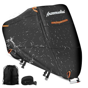 �o�C�N�J�o�[ 500D ����y2025�N �ϋv���A�b�v�z �ϐ���20000mm �ԑ̃J�o�[ ���C�΍� �ϔM �h��